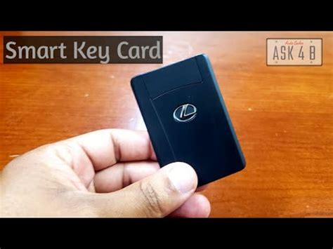 smart access key card|lexus smart access key card.